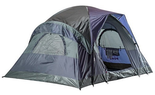 Carpa Escape Outdoor Cadillac P/ 6 Personas C/ Sobretecho Rojo