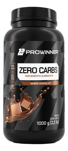 Kit 3 Piezas Proteína Zero Carbs Chocolate 1 Kg