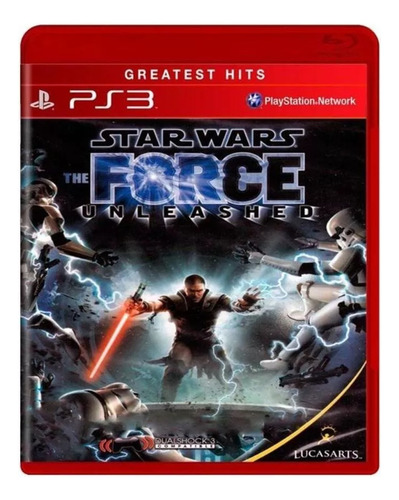 Star Wars The Force Unleashed Game Ps3 Midia Físico Raridade (Recondicionado)