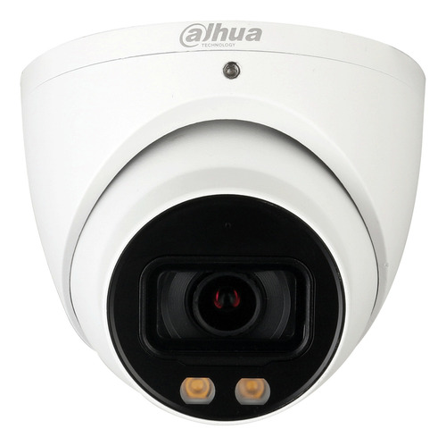 Imagen 2 de 5 de Cámara Domo Full Color De 5 Megapixeles Dahua Hac-hdw1509tn-a-led Alcance De 79 Metros Micrófono Integrado Leds