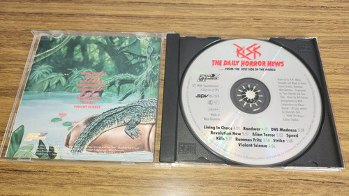 Risk - Heavy/thrash/black/death Metal -cd 1ra Edición Aleman Edición Limitada