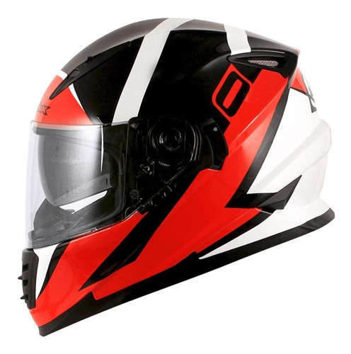 Capacete Norisk Ff302 Ridic Preto/ Vermelho Viseira Solar Tamanho do capacete 60