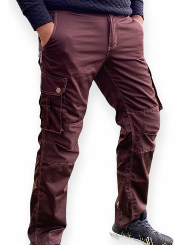 Cargo Unisex Promo En Color Chocolate