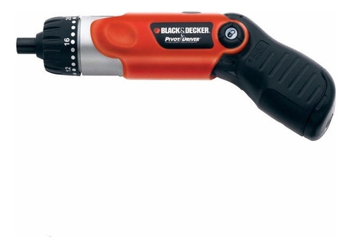 Destornillador inalámbrico Black+Decker PivotDriver FDX100 3.6V naranja