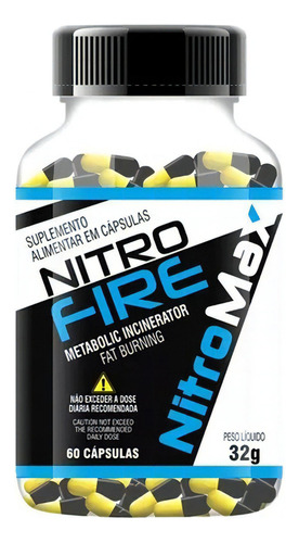 Nitromax Super Forte 420 Mg 60 Capsulas Sabor Sem sabor