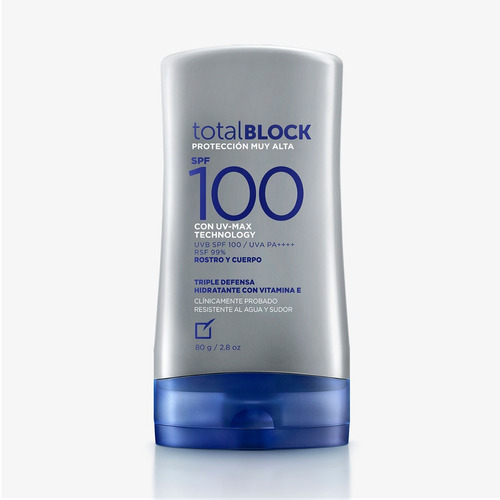 Total Block Spf 100 Bloqueador 