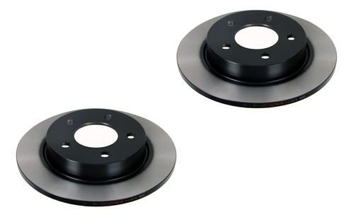 Set 2 Discos Traseros Trw P/ Volvo Xc90 L5 2.5l 2011 - 2012