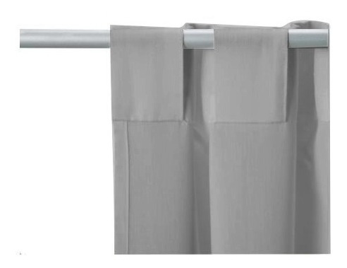 Imagen 3 de 10 de Juego Cortina Tela Blackout Textil 2 Paños 140x220cm Altura