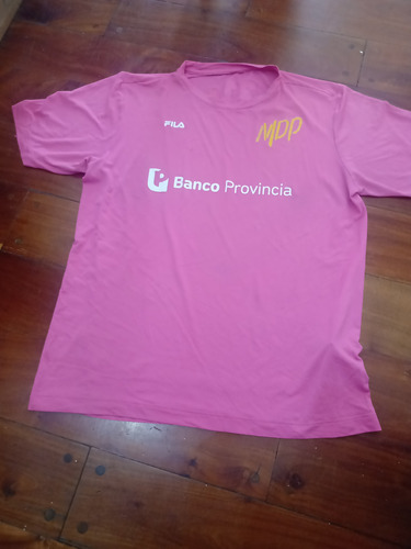 Remera Manga Corta Tm Rosa Deportiva 21k Fila 