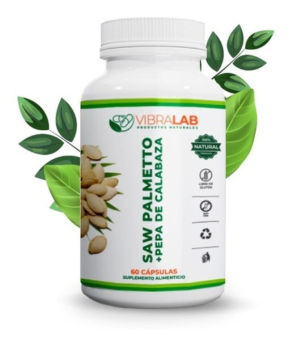 Saw Palmetto + Pepa De Calabaza 60 Cap. 500mg. Agronewen