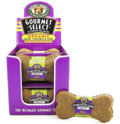 Gourmet Select Dog Biscuit Display, Peanut Butter And Carob,