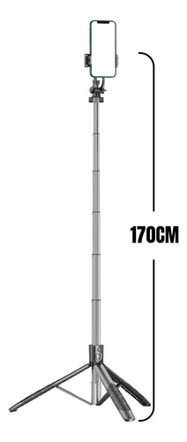 Tripode Celular Palo Selfie Con Bluethoo 1,70 Cm Baston