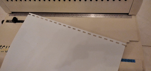 Encuadernadora Y Perforadora Para Anillos Plasticos C/ Nueva (Usado)
