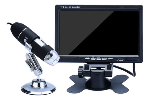 Microscopio Electrónico Académico Con Pantalla Lcd Hd