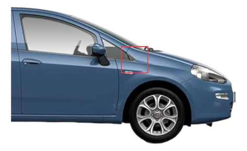 Par Molduras Acabamento Do Paralama Dianteiro Fiat Punto