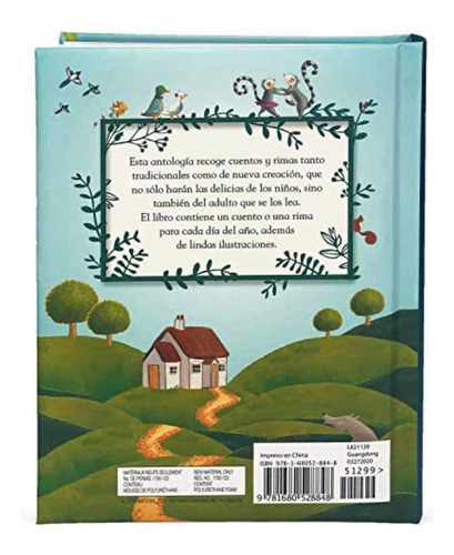 365 Cuentos Y Rimas Para Niños (tapa Dura Acolchada)