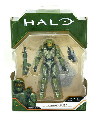 Figura Halo 10 Cm Modelo Master Chief (infinite) Serie 4