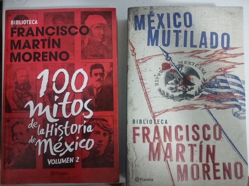 Par De Libros De Francisco Martin Moreno En Buen Estado