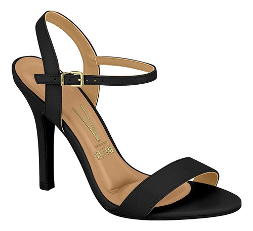 Sandalia Casual De Dama Vizzano 236249-464  Negro