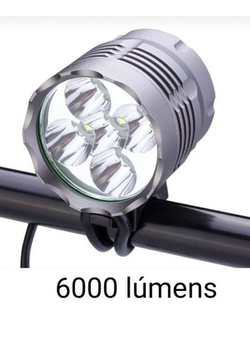Luz Led 6000 Lumens Para Bicicleta Xm-lt6 Led