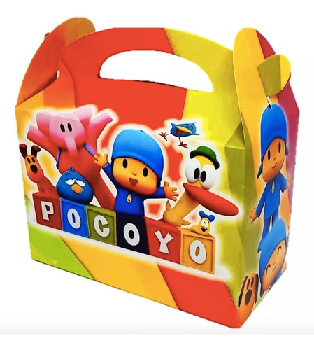 Cajita Sorpresa Pocoyo Cajita Feliz X12und 