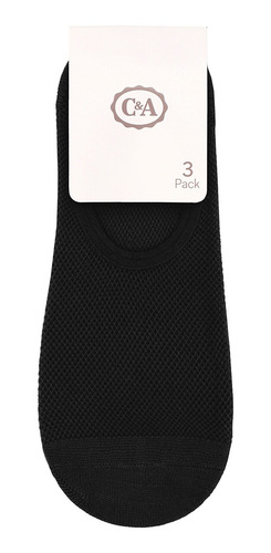 Imagen 3 de 5 de 3 Pack De Calcetines Invisibles De Mujer C&a (3004247)