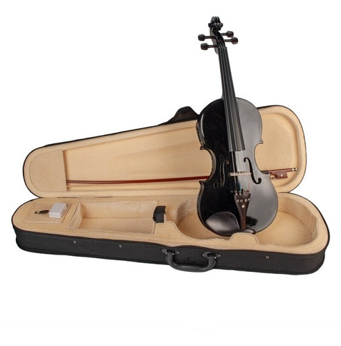 Violin Mate Negro 4/4 Con Ebano - San Borja