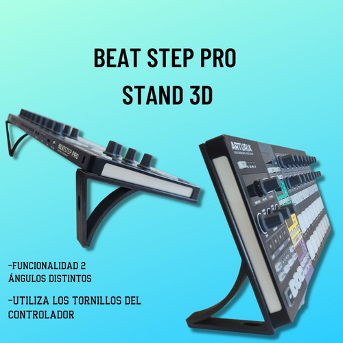 Imagen 5 de 5 de Stand 3d Soporte Arturia Beatstep Pro