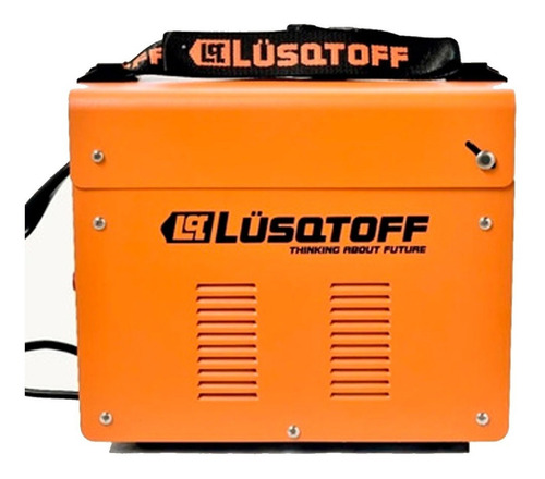 Soldadora Inversor Mig Flux Sin Gas 120a Lusqtoff Color Naranja/Negro Frecuencia 50 Hz