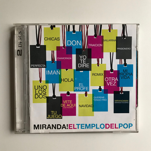 Miranda - El Templo Del Pop - Cd/dvd