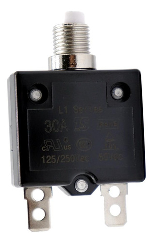 Disyuntor De Circuito Panel Montaje Restaurable Botón
