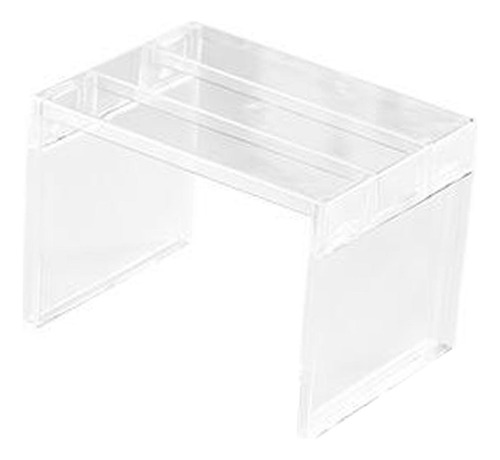 2 Soporte Organizador Transparente Para Baño, Pequeño