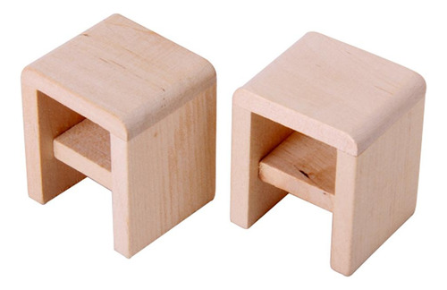 Juego De Sala De Juguete De Madera Accesorio