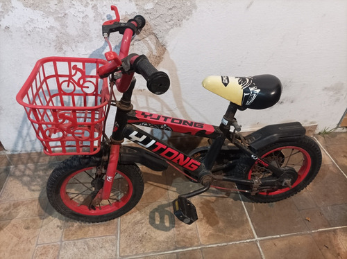 Bicicleta De Niño Rodado 12 Yjtong 