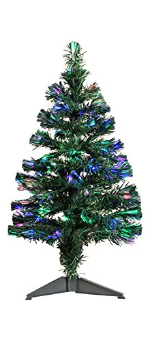 Árbol Navidad Fibra Óptica 90 Tips 16  Verde