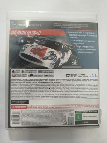 Need For Speed: Rivals - Playstation 3 - Mídia Física (Usado)