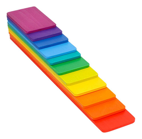 Tablero De Apilamiento De Construcción De Color Íris,