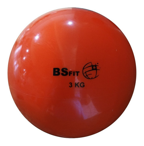 Tone Ball S/ Pique De 3 Kg Bsfit Medicine Pelota Gym Slam