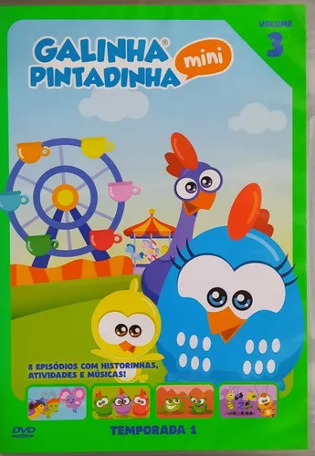 DVD: Galinha pintadinha 3 - Lacrado - Pouso Cultural