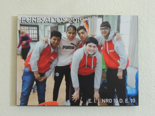 Foto Cuadro Personalizado Egresados Alumno Recibido 27x42