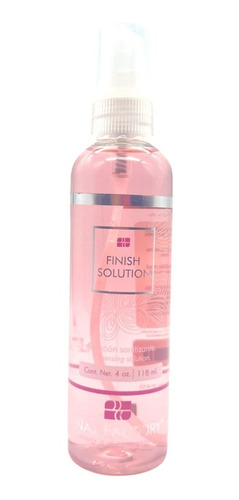 Finish Solution Solución Sanitazante Nail Factory 4 Oz