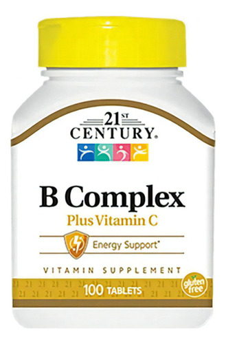 Ultra Complejo B + Vitamina C - B1 B2 B6 Calcio Salud Eg B14 Sabor Sem Sabor