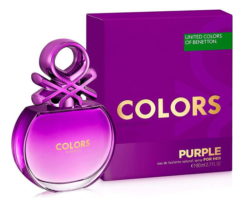 Perfume Benetton Colors Purple Edt 80ml Mujer