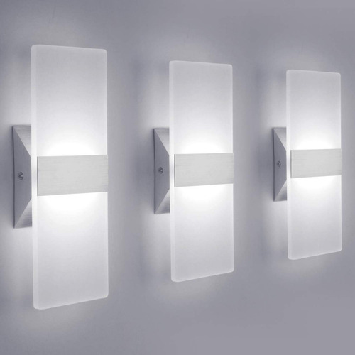 Lámpara De Pared Led Moderna 12 W Con Foco