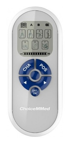 Electroestimulador Tens Choicemmed + Gel Frio Calor 27x13cm