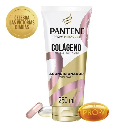 Acondicionador Pantene Pro-v Miracles Colágeno Nutre & Revit