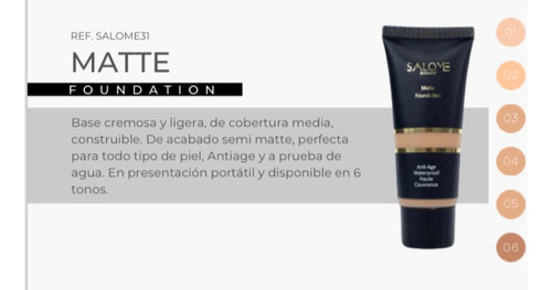 Base Matte Salome