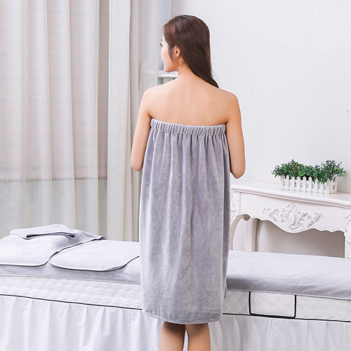 Falda Toalla De Baño Absorbente Y Suave Tipo Bustier