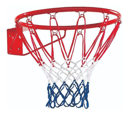 Imagen 3 de 3 de Aro Basquetbol Med.oficial C/pernos Y Red / Envío Gratis