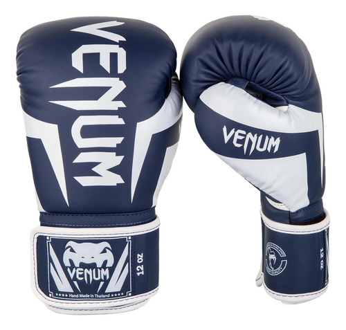 Guantes De Boxeo Venum 16 Oz Blanco/marino-azul